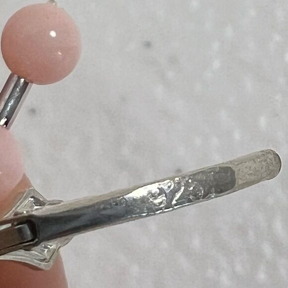 Jay King Angel Skin Coral Multi-strand Necklace and Earrings Set DTR 925 - Picture 8 of 12